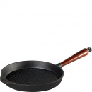 Patelnia do grillowania z drewnianą rączką Natural Skeppshult 25cm 0025T