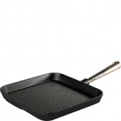 Patelnia do grillowania ze stalową rączką Chef's Skeppshult 25x25cm 0029