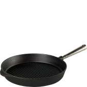 Patelnia do grillowania ze stalową rączką Chef's Skeppshult 28cm 0028