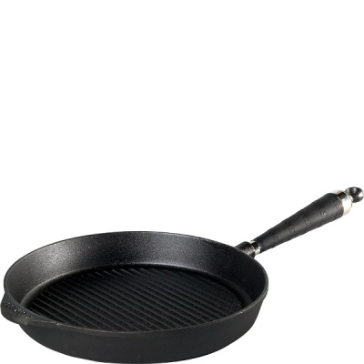 Patelnia do grillowania ze stalowo silikonową rączką Soft Skeppshult 28cm - wyco 0028S