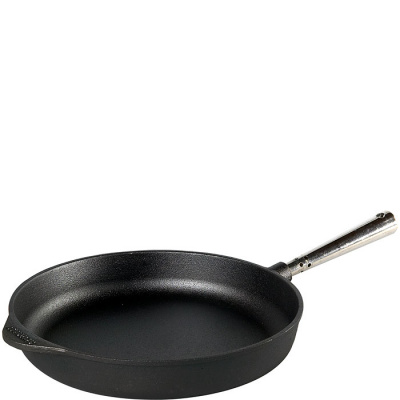 Patelnia do smażenia głęboka 28cm ze stalową rączką Tradition Skeppshult 0005