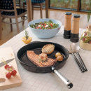 Patelnia do smażenia ze stalową rączką Chef's Skeppshult 28cm 0280
