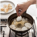 Patelnia głęboka 24 cm stal węglowa de Buyer Mineral B Bois D-5714-24