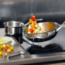 Patelnia głęboka stalowo-aluminiowa 24 cm Affinity de Buyer D-3736-24