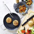 Patelnia grillowa 28 cm z powłoką ceramiczną, dwa wysokie uchwyty GreenPan CC001382-001