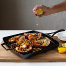 Patelnia grillowa - żeliwna 30 cm, potrójnie sezonowana Blacklock Lodge 1965 BL65GPINT