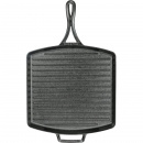 Patelnia grillowa - żeliwna 30 cm, potrójnie sezonowana Blacklock Lodge 1965 BL65GPINT