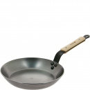 Patelnia stalowa pokryta woskiem pszczelim de Buyer Mineral B Bois 24 cm D-5710-24