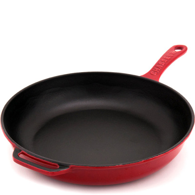 Patelnia żeliwna emaliowana Chasseur 28 cm wiśniowa 3131-03