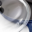 Patelnia żeliwna emaliowana z pokrywką Chasseur 28 cm kobaltowa 3129-09