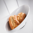 Patera eliptyczna na owoce żółta Spacy Elly Wesco 221101-19