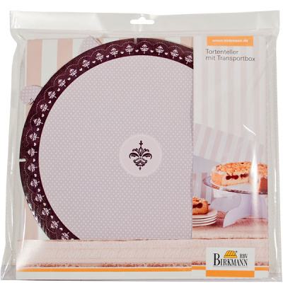 Patera i pudełko na ciasto Birkmann 30 cm 442 023