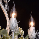 Piękny, stylizowany żyrandol kwiatowy MW-LIGHT Flora 421011506