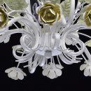 Piękny, stylizowany żyrandol kwiatowy MW-LIGHT Flora 421011506