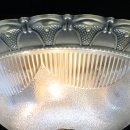 Plafon klasyczny mosiądz, teksturowane szkło Ariadna MW-LIGHT Classic 450019503