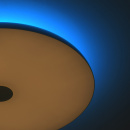 Plafon LED 60 cm z pilotem i aplikacją mobilną, głośnikiem i zmianą barwy DeMark 660012801