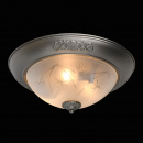 Plafon sufitowy 41 cm, nikiel satynowany Ariadna MW-LIGHT Classic 450019303