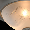 Plafon sufitowy 41 cm, nikiel satynowany Ariadna MW-LIGHT Classic 450019303