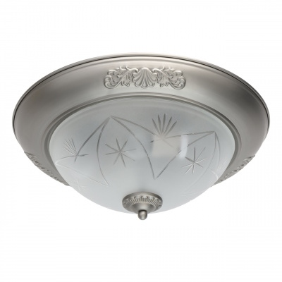 Plafon sufitowy 41 cm, nikiel satynowany Ariadna MW-LIGHT Classic 450019303