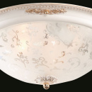 Plafon sufitowy, klasyczny, biało-złoty Diametrik Maytoni Classic C907-CL-03-W