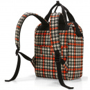 Plecak i torba w jednym Reisenthel Allrounder R Glencheck red RJR3068