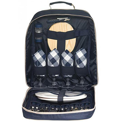 Plecak piknikowy z wyposażeniem Sagaform Seaside dla 4 osób SF-5015806