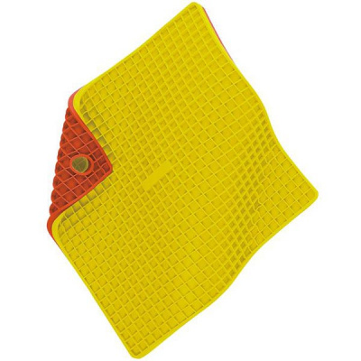 Podkładka pod gorące naczynia Silicone Zone żółto-czerwona SZ-10354-AF