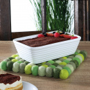 Podkładka pod gorące naczynia z wełny owczej Lana Verde zielona CI-469905