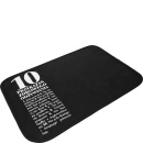 Podkładka stołowa 10 Przykazań healthy plan by ann czarna MSCN001