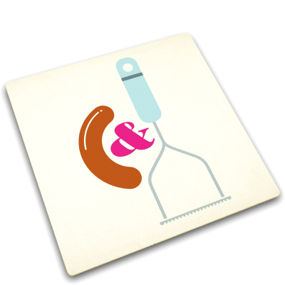 Podkładka szklana pod gorące naczynia Bangers & Mash Joseph Joseph 90107