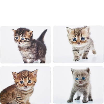 Podkładki korkowe pod talerze Koty Kitchen Craft 4 sztuki KCPMKITPK4