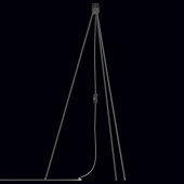 Podstawa do lamp Tripod UMAGE czarna 04016