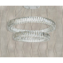 Podwójna, kryształowa lampa wisząca CHIARO Crystal 498012202