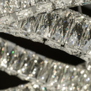 Podwójna, kryształowa lampa wisząca CHIARO Crystal 498012202