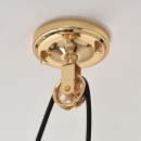 Podwójna, regulowana lampa wisząca z alabastrowego szkła MW-LIGHT Classic 327010702