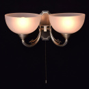 Podwójny kinkiet starogrecki w kolorze mosiądzu Olimp MW-Light 318020902