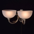Podwójny kinkiet starogrecki w kolorze mosiądzu Olimp MW-Light 318020902