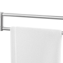 Podwójny reling łazienkowy ruchomy 46 cm Atore Zack 40424