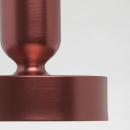 Pojedyncza lampa wisząca - czerwona miedź, 25 cm MW-LIGHT Megapolis 715010601