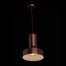 Pojedyncza lampa wisząca - czerwona miedź, 25 cm MW-LIGHT Megapolis 715010601