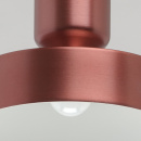 Pojedyncza lampa wisząca - czerwona miedź, 25 cm MW-LIGHT Megapolis 715010601