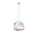 Pojedyncza lampa wisząca z przestrzennych trójkątów Bizo Candellux 31-21581
