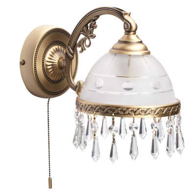 Pojedynczy kinkiet mosiężny Angel MW-LIGHT Classic 295026101