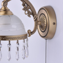 Pojedynczy kinkiet mosiężny Angel MW-LIGHT Classic 295026101