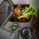 Pojemnik 3,6 Litra hermetyczny, kuchenny, stalowy Flora Cuitisan EC7SS11