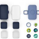 Pojemnik Bento Box dla dzieci Tresor blue Infinity Monbento 17010028
