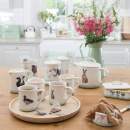 Pojemnik ceramiczny na herbatę Kury Apple Farm Kitchen Craft AFTEA