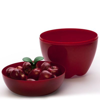 Pojemnik JABŁKO Qualy czerwony QL10013