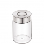 Pojemnik kuchenny 0,7 Litra szklany ze stalową zatyczką Vetro Cilio CI-152531