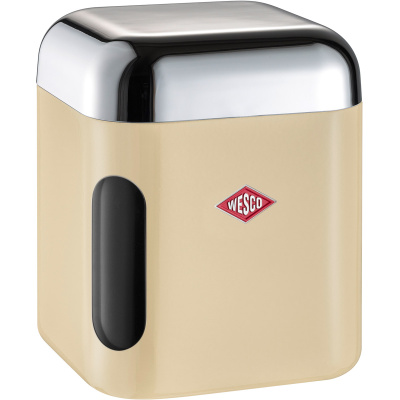 Pojemnik kuchenny z okienkiem beżowy Canister Wesco 321202-23